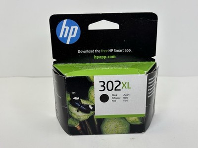 HP Hewlett Packard 302 XL Black Printer Ink Cartridge Brand New Exp Jul 2026