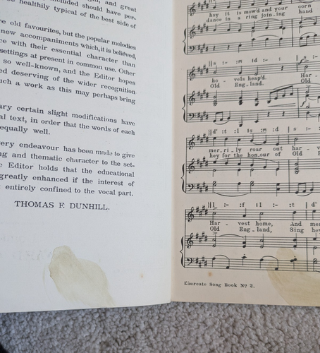 The Laureate Song Book Part 11 Thomas F. Dunhill Edward Arnold & Co. 1919 - Picture 3 of 4
