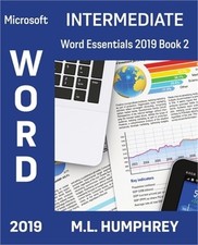 Word 2019 Intermediate Paperback or Softback