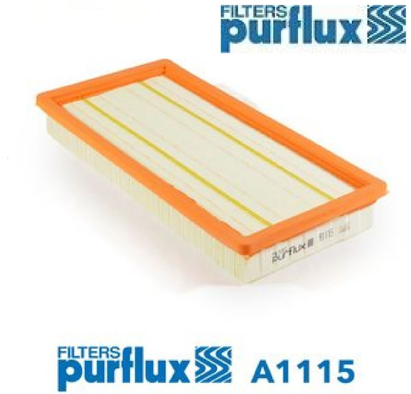 Purflux A1115 Luftfilter Luftfiltereinsatz FüR Alfa Romeo FüR Fiat FüR Lancia-image