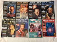Star Trek Official Poster Magazines Bundle + Generations Movie Souvenir Magazine