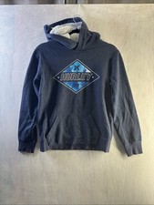 Hurley Diamond Logo Sherpa Hooded Sweatshirt Size Large boys travel walking