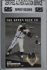 CAS Certified 1994 Upper Deck All-Time Heroes Bobby Richardson #131 Sealed 3c7