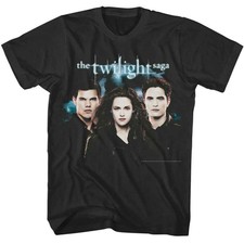 Twilight - Trio White Background - Officially Licensed - Gray Solid Front Print 