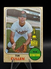 1968 Topps Tim Cullen #209 Washington Senators