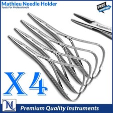 Mathieu Needle Holder Forceps Orthodontic Suture Ligature Surgical Dental Pliers
