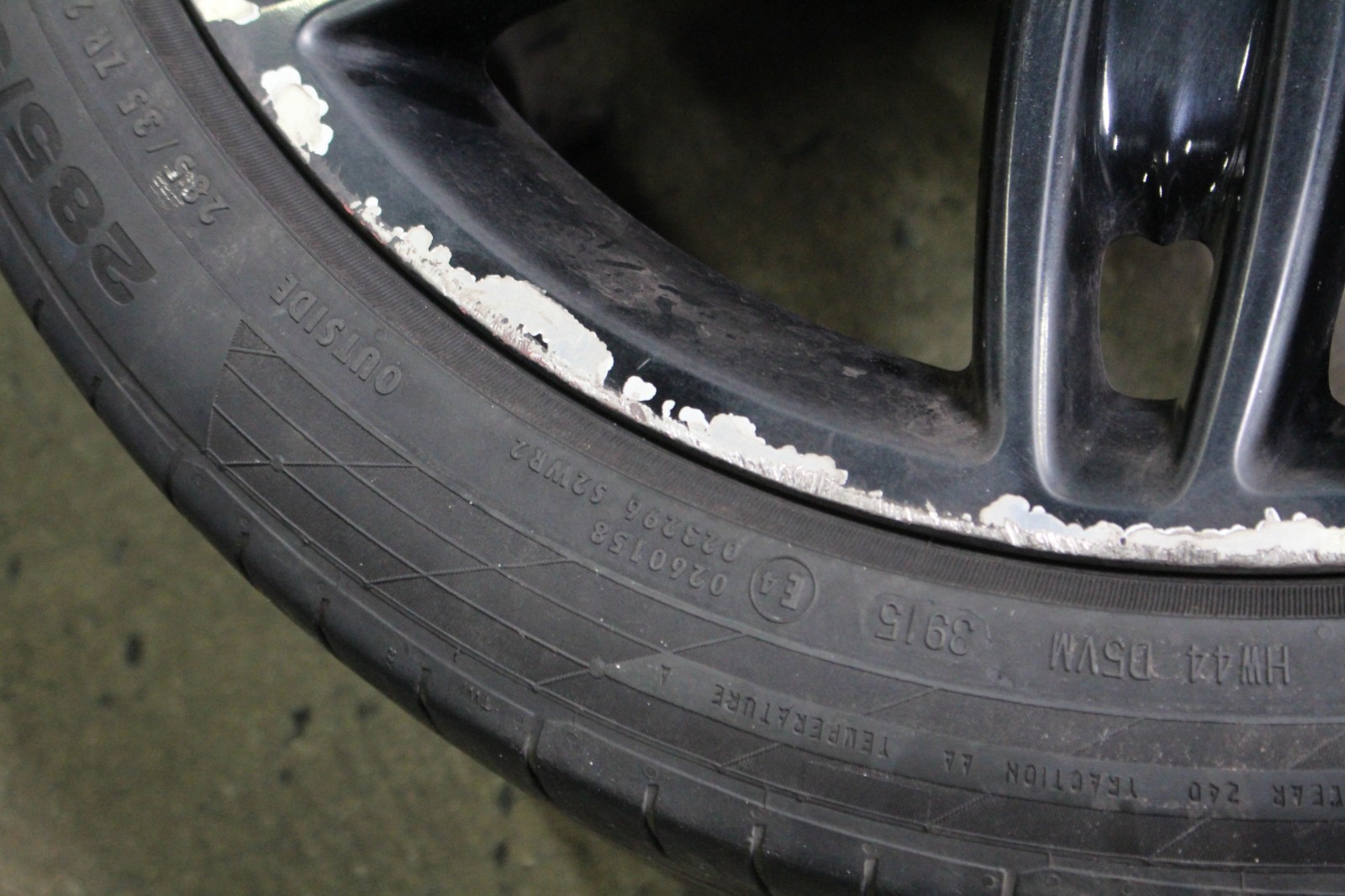 Maserati Quattroporte REAR Wheel P/N 670013453