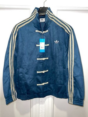 Adidas Jacket Chinese New Year's Special Edition Size L Blue color aterciopelada