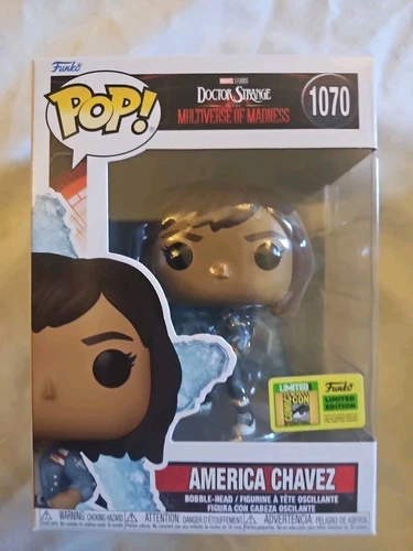 Funko Pop! Cómics de Marvel de Doctor Strange exclusivos de la Convención de América Chávez 1070
