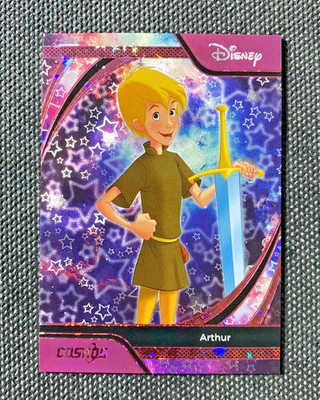 2025 Kakawow Cosmos Disney Sword in the Stone Arthur /100 Refractor #CDT-BXG-54