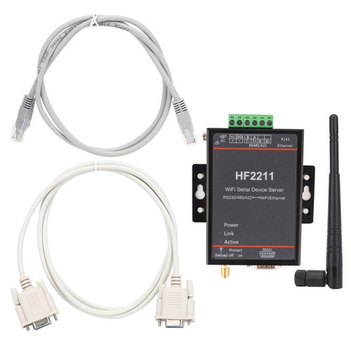 HF2211 Serial Server RS232/485/422 To WIFI & Ethernet DTU 5-36VDC♡ - Picture 8 of 23
