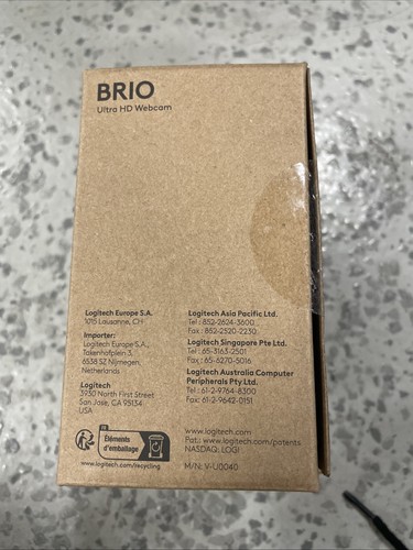 Logitech Brio 4K Pro Webcam V-U0040 Ultra HD Video & HDR 960-001105 - SEALED - Bild 3 von 6
