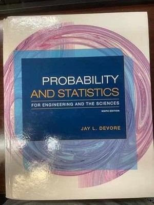 Probability and Statistics for - Hardcover, by Devore Jay - Very Good