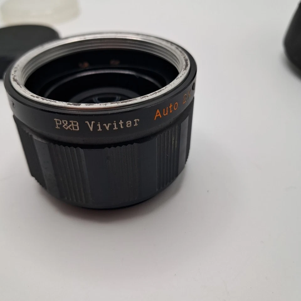 Vivitar Auto Tele Converter 2X-1 For Pentax M42 Screw Mount Made Japan VTG READ - Image 4 of 4