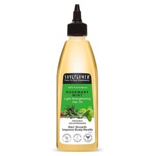 Soulflower Rosemary Mint Hair Oil Hair Growth Dandruff Control Natural 120ml