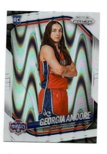 2025 Panini Prizm WNBA #103 Georgia Amoore White Seismic Prizms