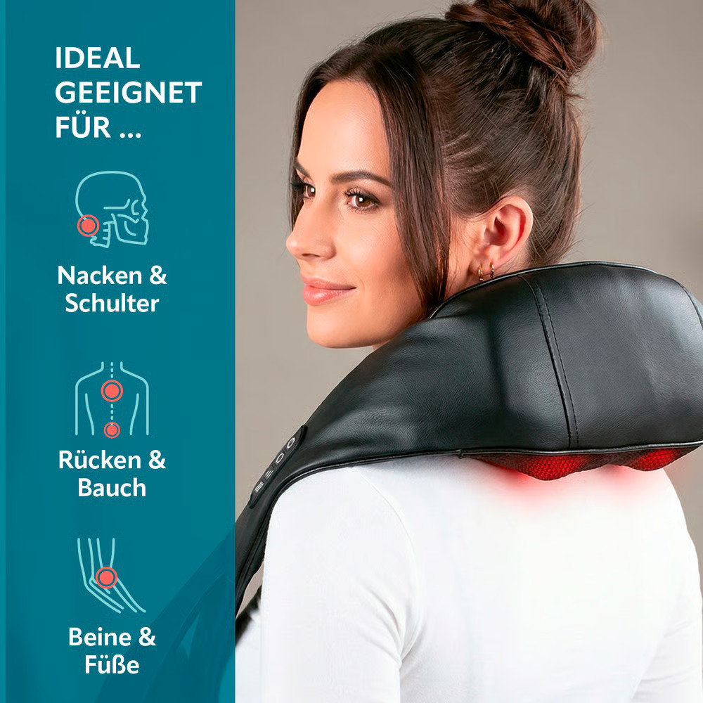 appareil massage chaleur – vue détaillée