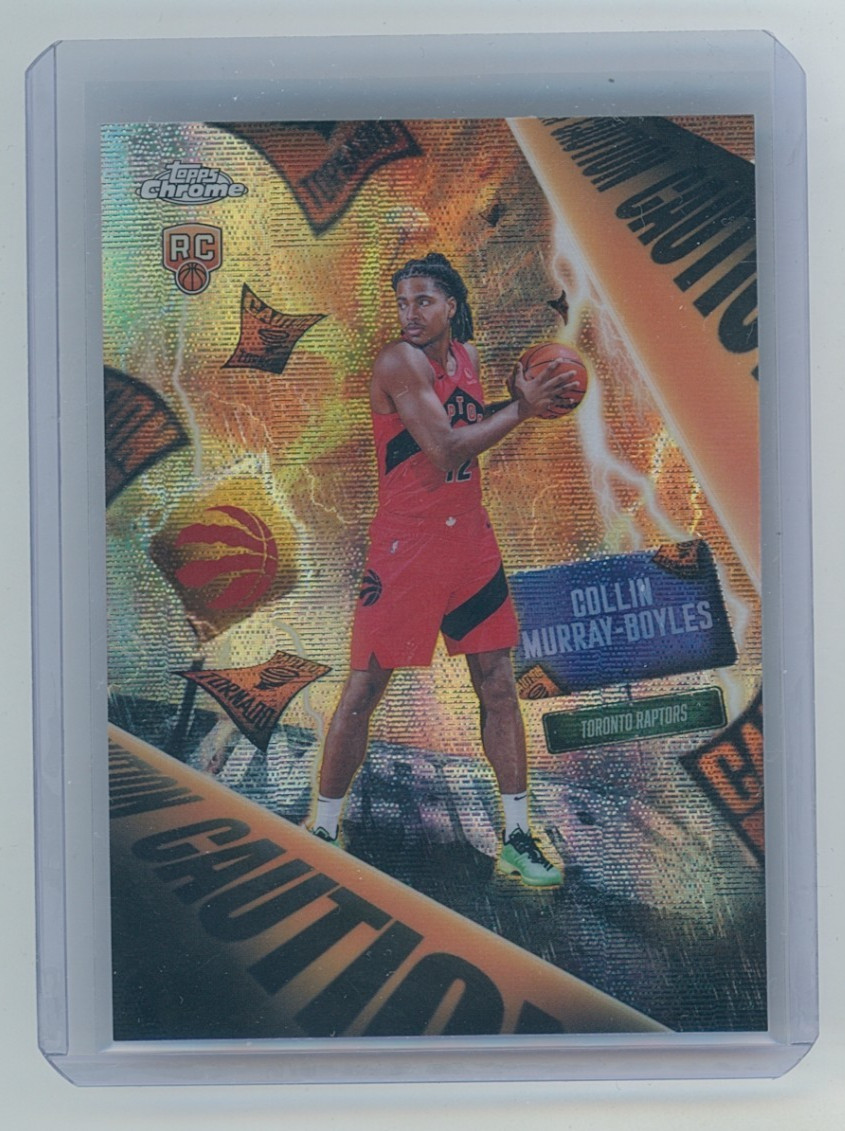 2025 -26 Topps Chrome Collin Murray-Boyles Rookie Advisory SP