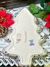 Polish Pottery, Christmas Tree Dish, Hand Painted, Manufaktura, Signed, Unikat — photo 5