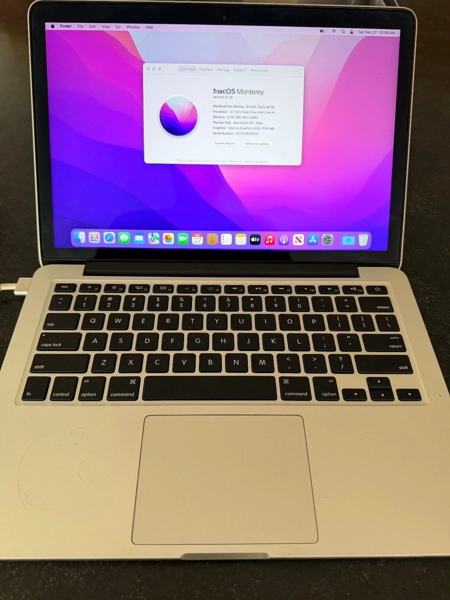 2015 Apple MacBook Pro 13.3 Inch Laptops for sale | eBay