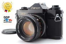 [ MINT ] Canon EF 35mm SLR Film Camera FD 50mm F1.4 S.S.C. SSC Lens From JAPAN