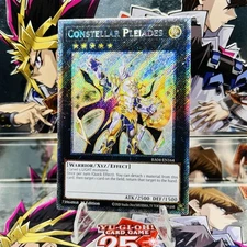 Yugioh Constellar Pleiades RA04-EN164 Platinum Secret Rare 1st Ed Near Mint