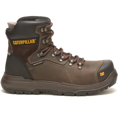 Caterpillar Diagnostic 2.0 Sicherheitsstiefel Kaffee 100% Post Industrial Recycling Li