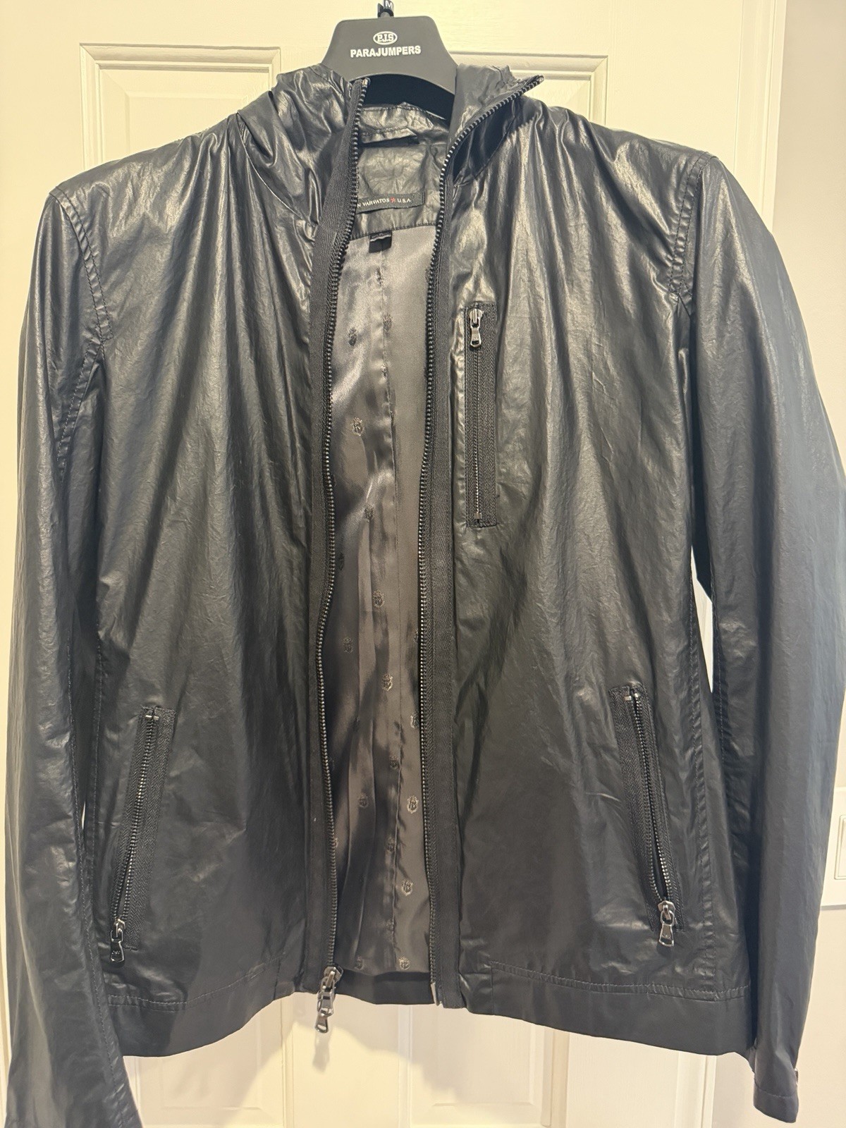 John Varvatos Leather Jacket