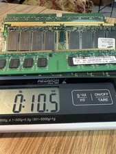 Gold Bearing RAM Scrap Memory Lot Gold Fingers Vintage Recovery