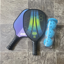 Franklin Sports Demolisher  ESPN Pickleball Game Set with X-26 Indoor Balls