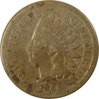 1861 Indian Head Cent G Good Details Penny 1c Coin SKU:CP1202