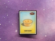 Raising Cane's Chicken Fingers Collector Pin Cane's Sauce Loteria Lucky Pin