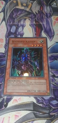Yugioh SEEPFERD-KAISER , SKE-DE015 Ultra Rare deutsch 1. First Auflage Holo Card
