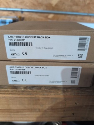 Axis T94S01P Conduit Back Box