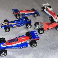 Racing Champions/Hot Wheels 1/64 Indycars Rare Vintage Blue Orange White Look   