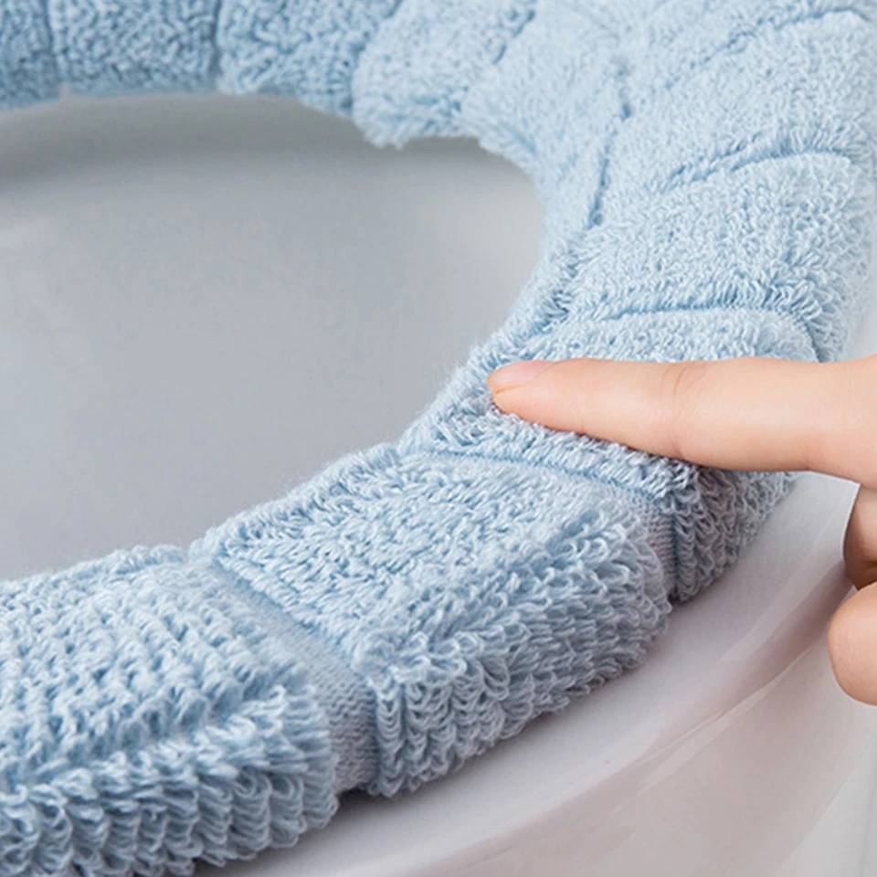 Универсальные подушечки для сиденья унитаза теплые подушечки сгустить коврики бытовые - Изображение 4 из 4