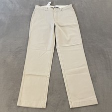 NEW J Crew Pants Men's 31x30 Khakis Beige Chino Destination Flat Front Pockets