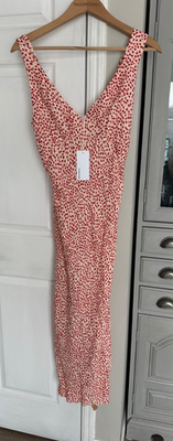 a.l.c. nara gathered short-sleeve midi dress Nathalia Eyelet Midi Dress