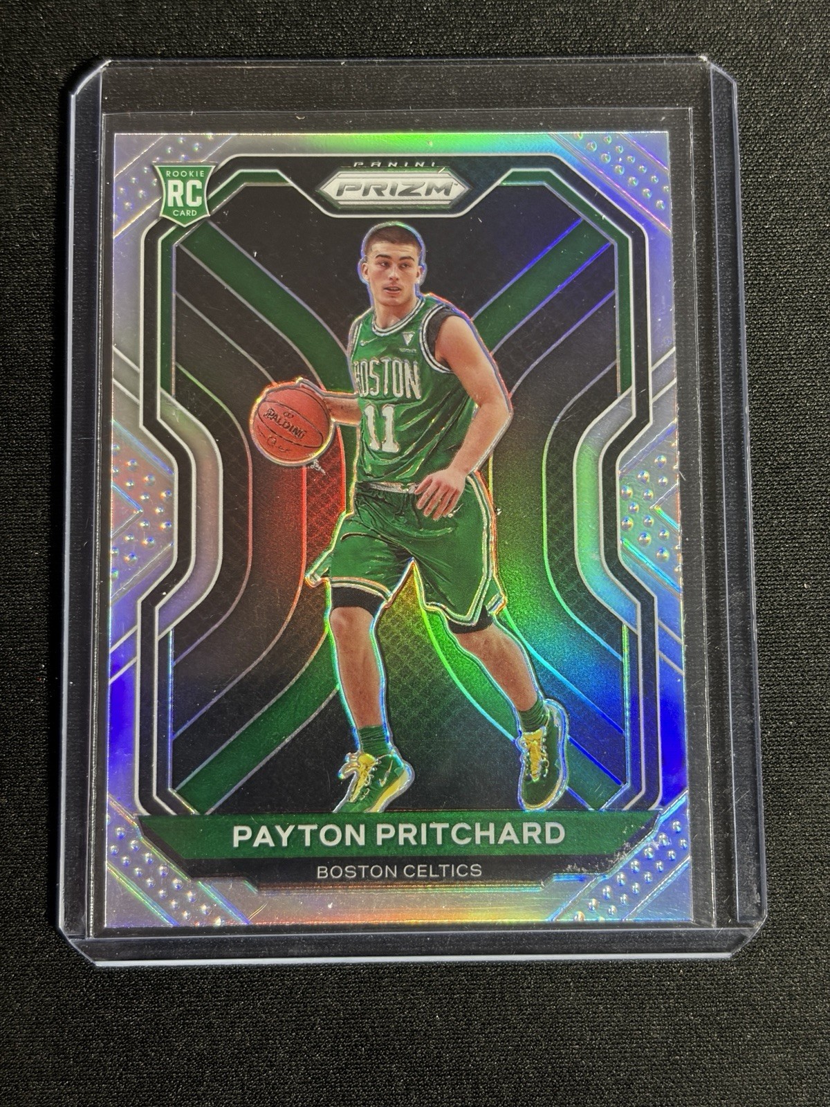2020-21 Panini Prizm PAYTON PRITCHARD Rookie SILVER PRIZM Celtics RC No. 257