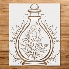 Enchanted Witchcraft Symbol Stencil for DIY Crafts - StencilAir