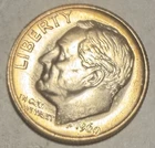 1960 10C Roosevelt Dime