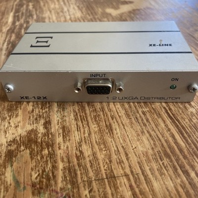 Used Kramer XE-Line XE-12X AV Analog Series 1:2 PC Graphics Video Splitter DA