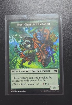 Rust-Shield Rampager Token Bloomburrow Regular
