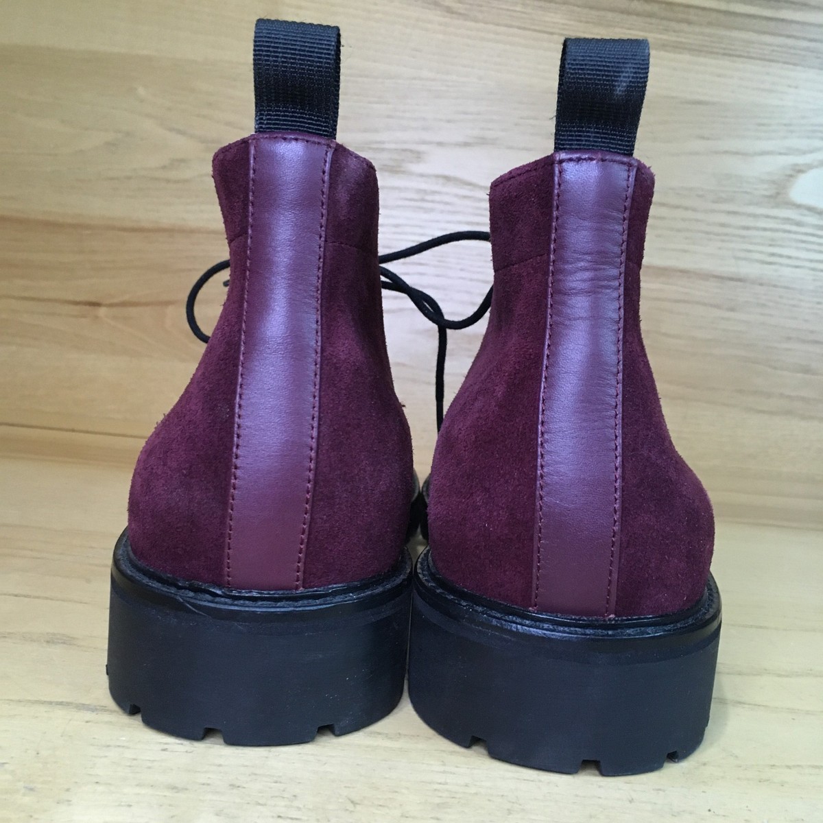 Calvin Klein Ultan Calf Suede Round Toe Lace Up Lug Sole Chukka Ankle Boot Calvin Klein Ultan Calf Men main image 4