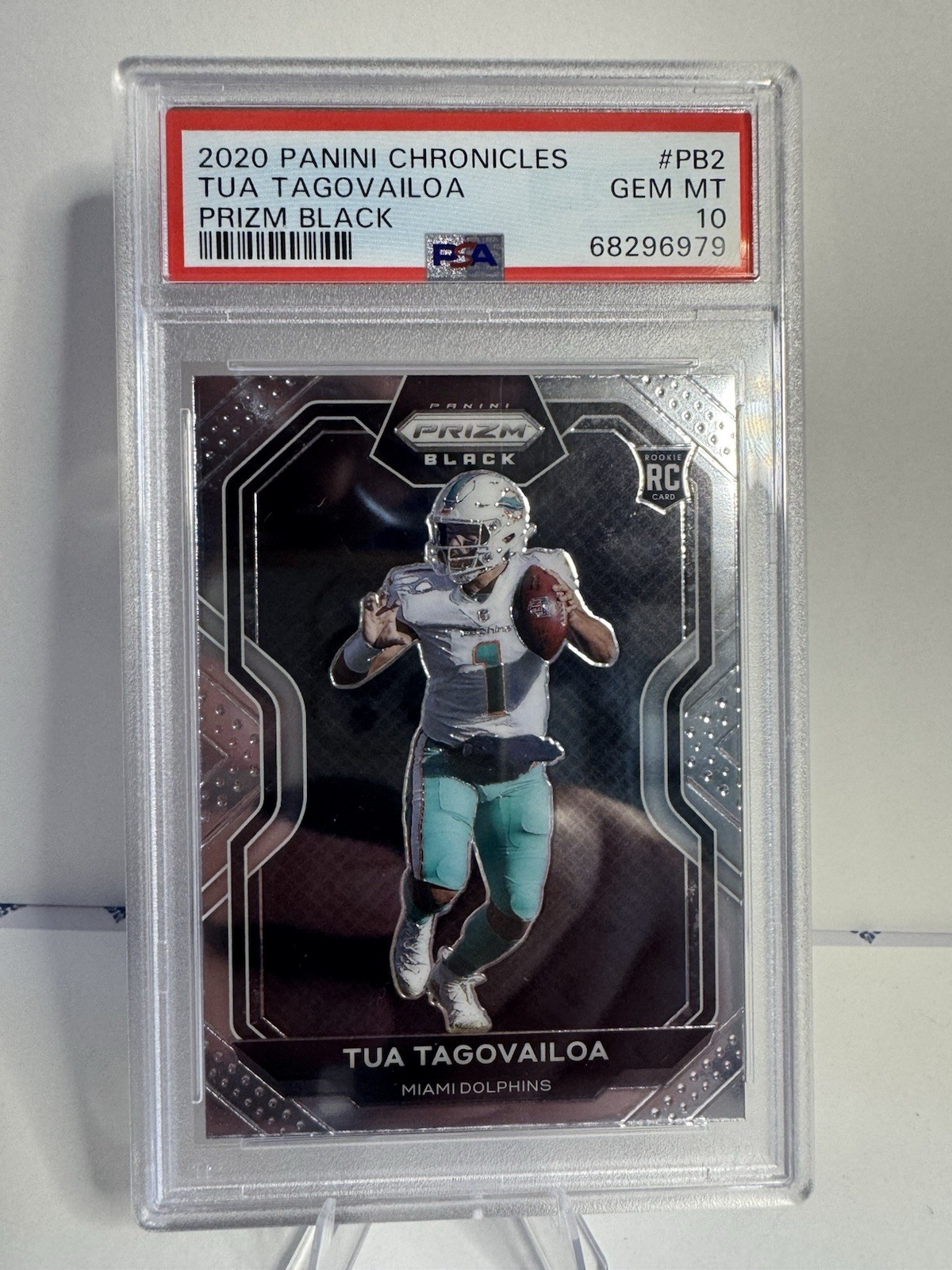 Tua Tagovailoa Panini Chronicles Prizm Black #PB2 Base