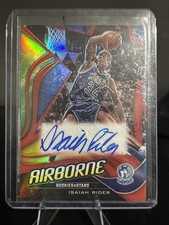 2019-20 Panini Chronicles - Airborne Signatures Isaiah Rider #AB-IRI Red (AU)