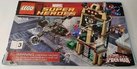 Lego Marvel Super Heroes 76005 The Ultimate Spider Man Instruction Manuals Only