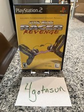 Star Wars: Racer Revenge (Sony PlayStation 2, 2002) Tested, No Instructions