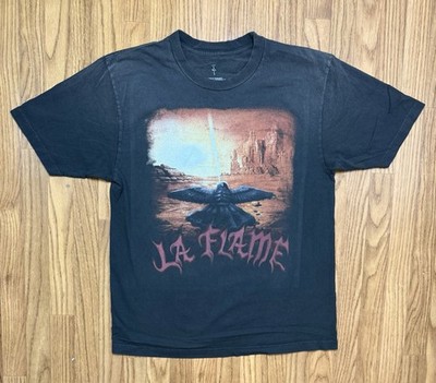 Travis Scott La Flame Coachella Shirt Limited Merch 2025 Size Large