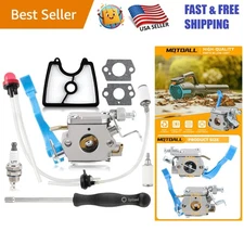 Replacement Carburetor for Husqvarna Leaf Blowers with Fuel Line Kit Included